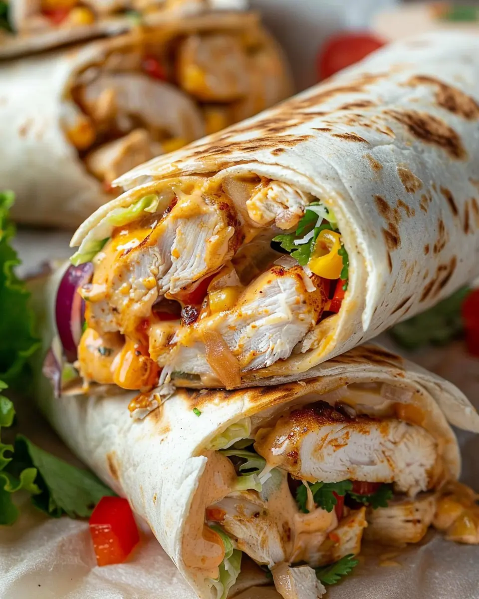 Chipotle Ranch Grilled Chicken Burrito: A Juicy Homemade Delight