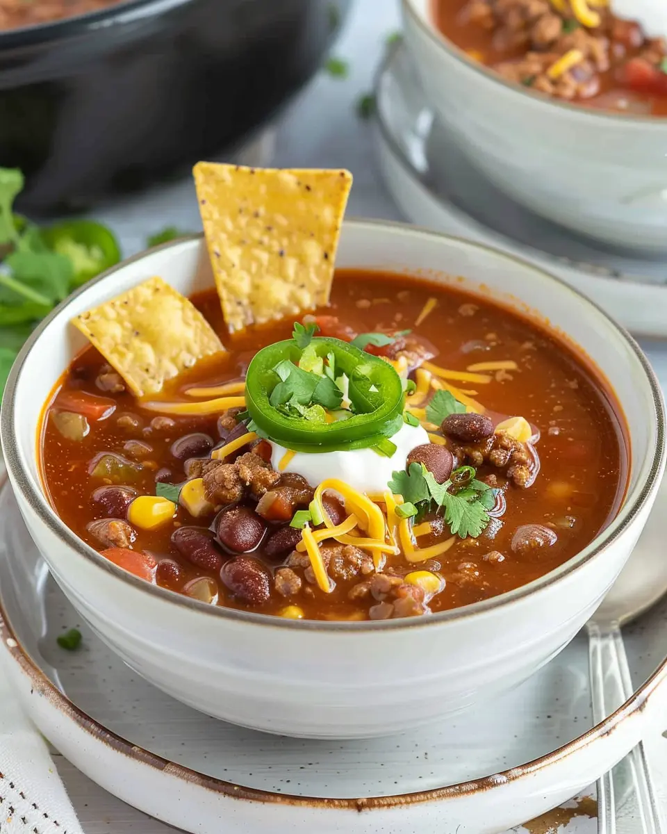 Easy Taco Soup Recipe