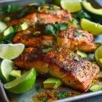 Cajun Salmon Avocado Lime