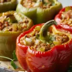 Slow Cooker Stuffed Peppers