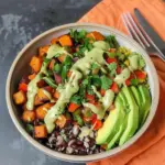 Sweet Potato and avocado Taco Bowl