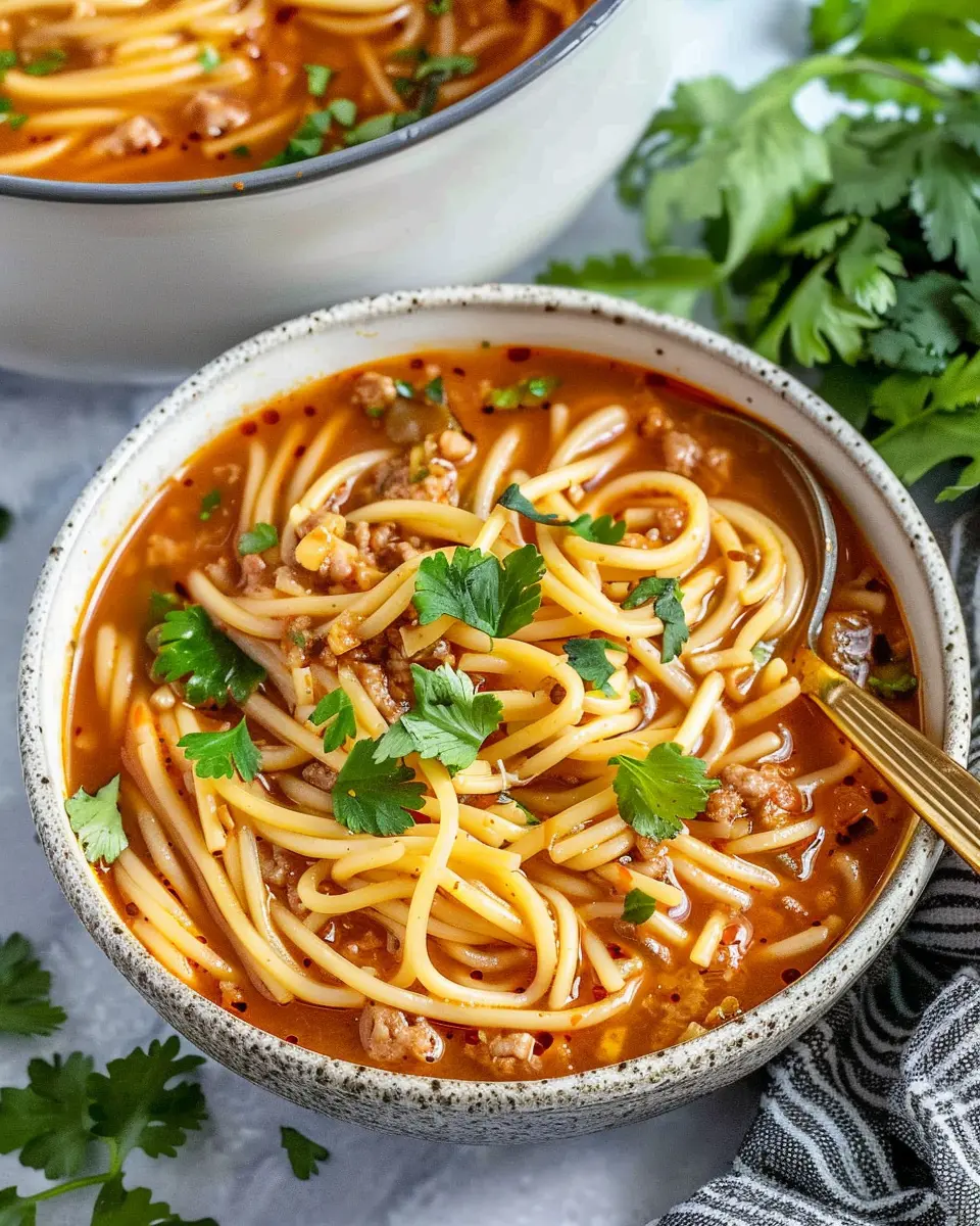 Sopa de Fideo: Easy Comfort Food to Warm Your Soul
