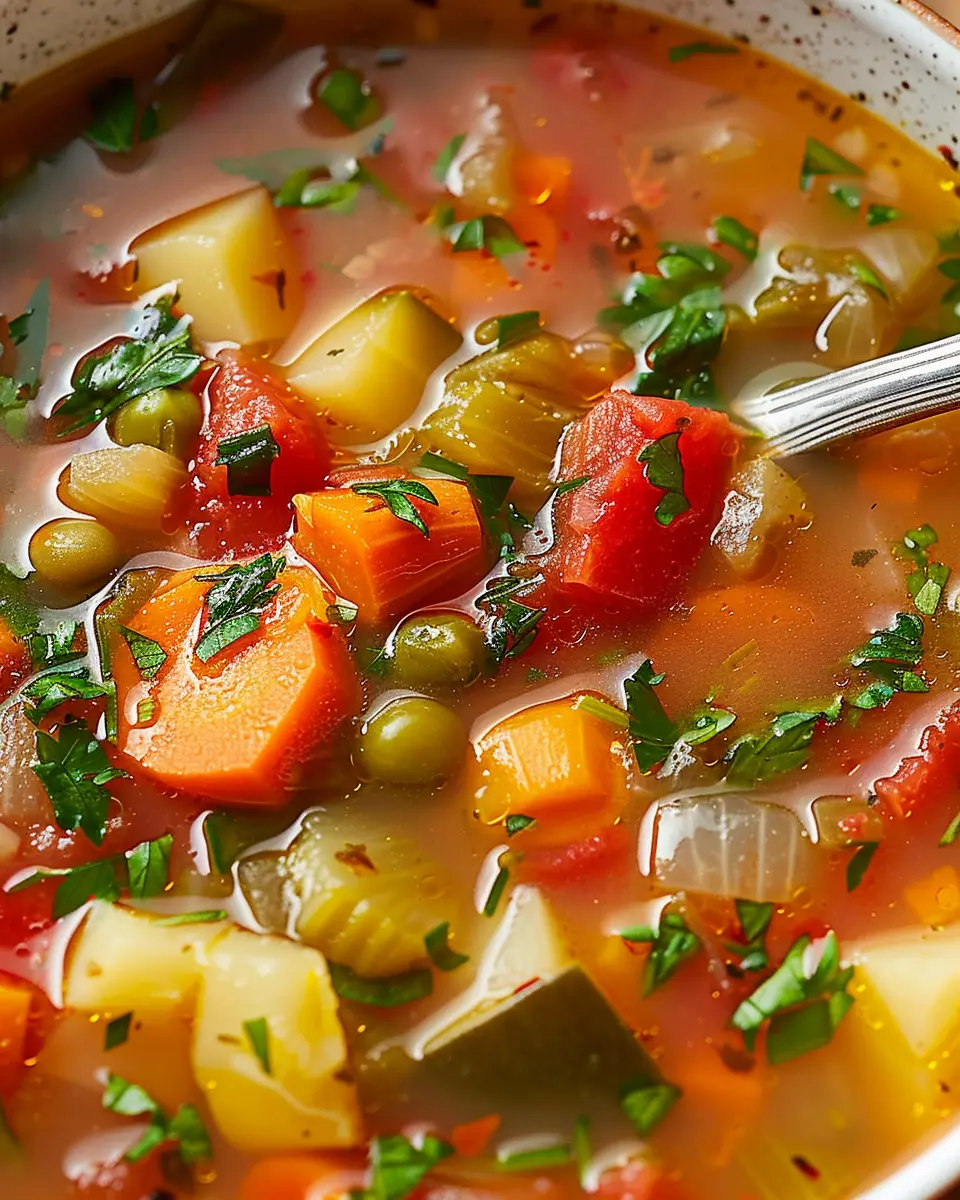 Vegetable Soup: The Best Comforting Recipe for Home Cooks