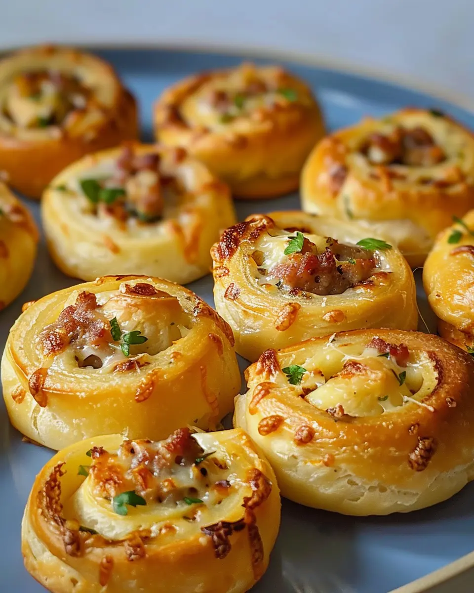 Sausage and Cream Cheese Pinwheels: Easy Appetizer for Any Occasion