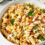 Healthy Mexican Street Corn Pasta Salad