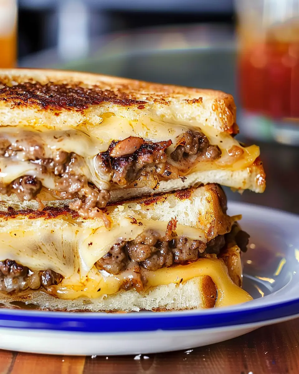 Classic Patty Melt: Indulgent Turkey Bacon Twist for Ultimate Flavor