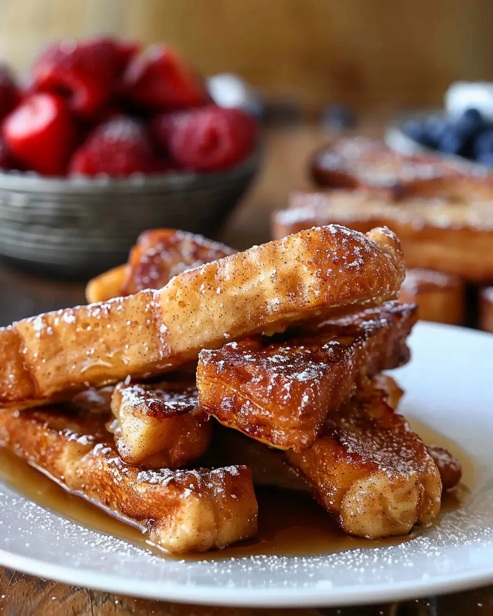 Easy Cinnamon French Toast Sticks Recipe for a Cozy Morning