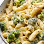 One Pot Creamy Broccoli Pasta