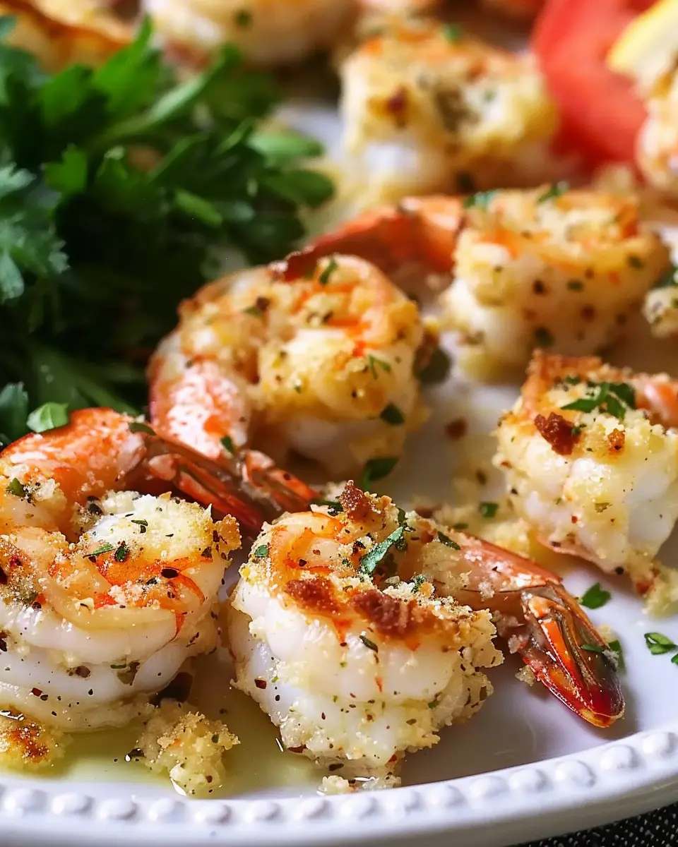 Garlic Parmesan Baked Shrimp: An Easy Indulgence for Dinner