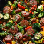 Sausage and Veggies Skillet