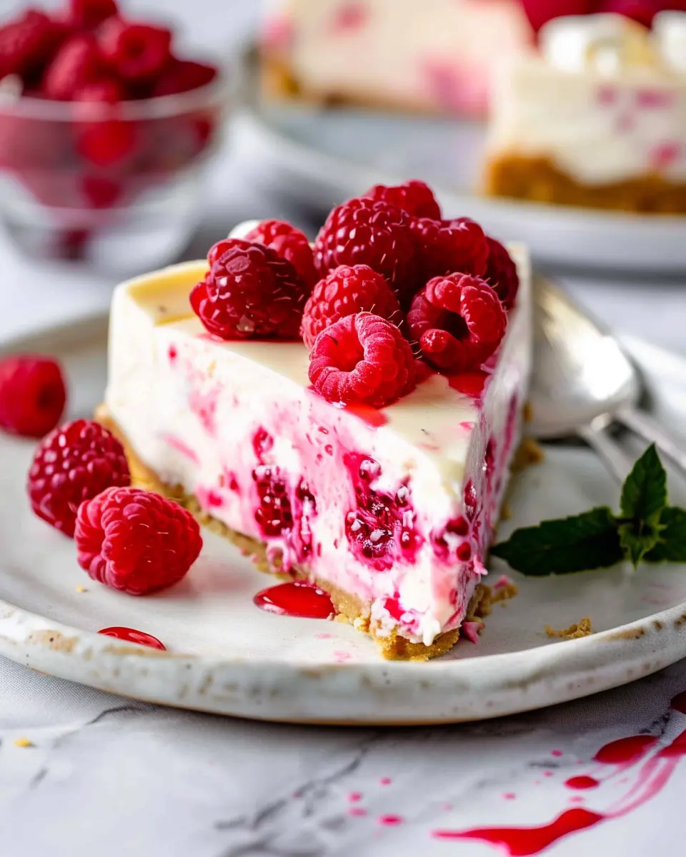 No-Bake Raspberry Cheesecake: The Easy Indulgence You’ll Love