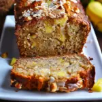 Hawaiian Banana Bread with Pineapple, Coconut & Macadamia Nuts
