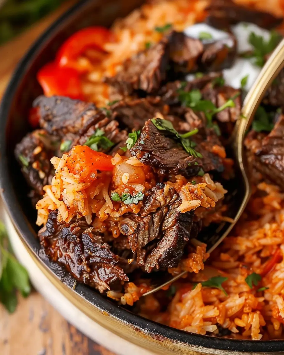 Steak &amp; Queso Rice: Easy Comfort Food for Busy Weeknights