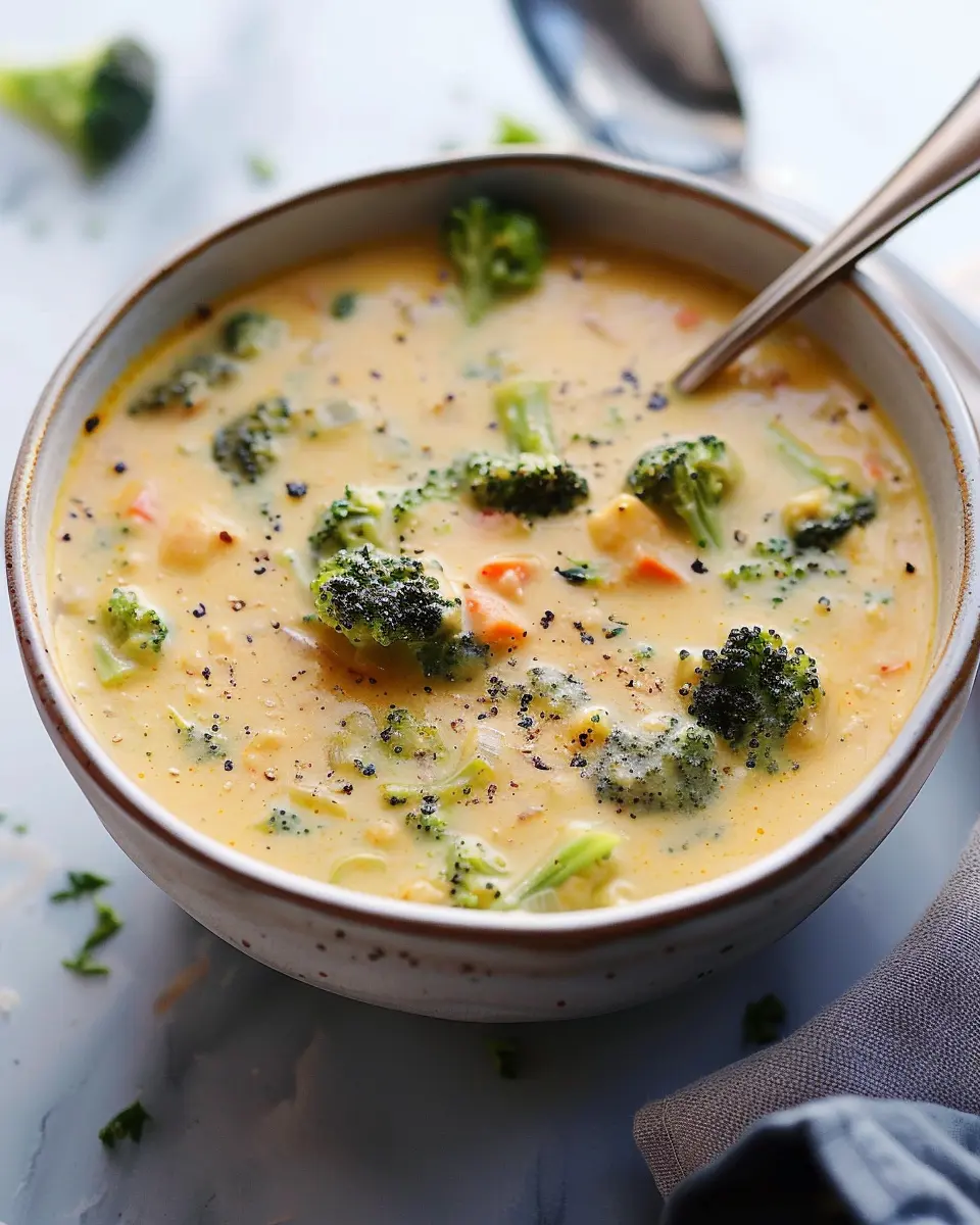 Broccoli Cheddar Soup: The Easy Comfort You’ve Been Craving
