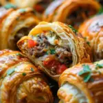 Rotel Sausage Cream Cheese Crescents