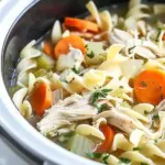 Slow Cooker Chicken Noodle Soup