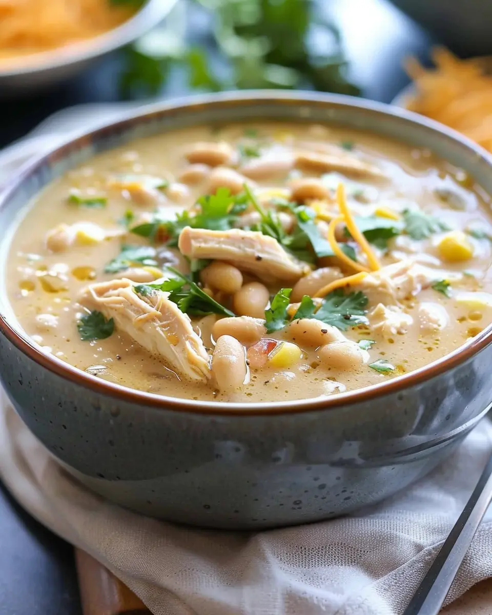 White Chicken Chili: Easy Comfort Food with Turkey Bacon Twist