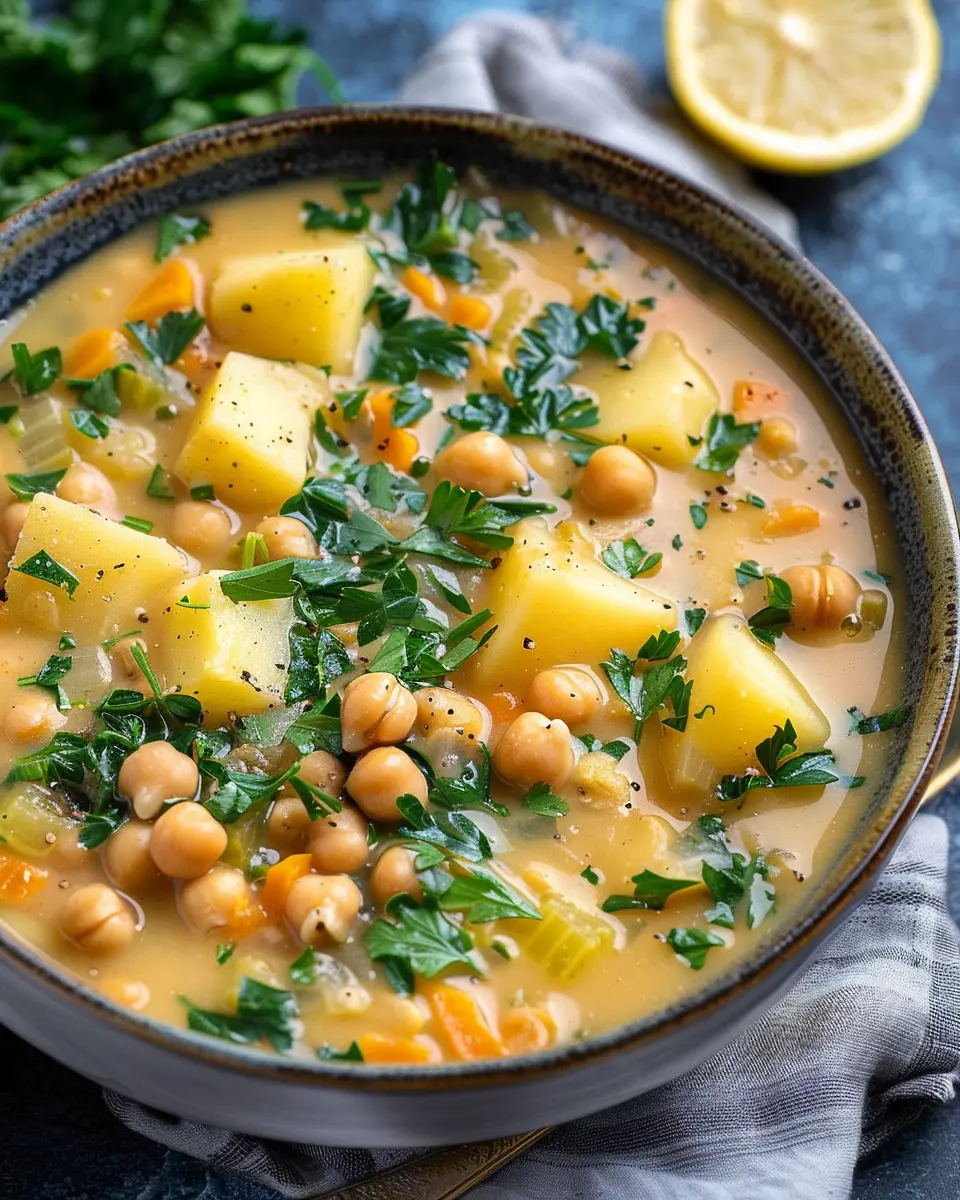 Chickpea Potato Soup: The Best Cozy Recipe for Home Cooks