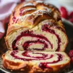 Raspberry Swirl Brioche Loaf Recipe