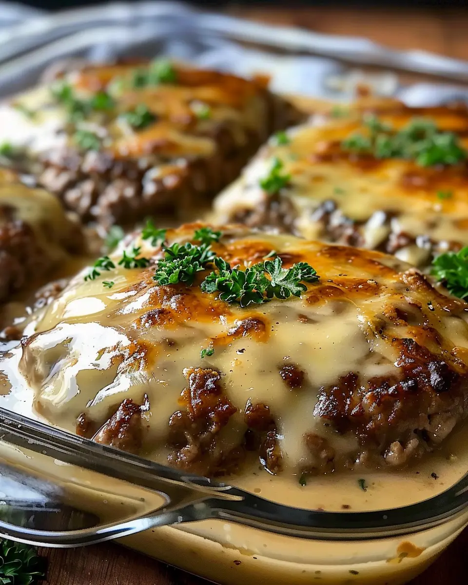 Amish Hamburger Steak Bake: A Juicy Twist with Turkey Bacon