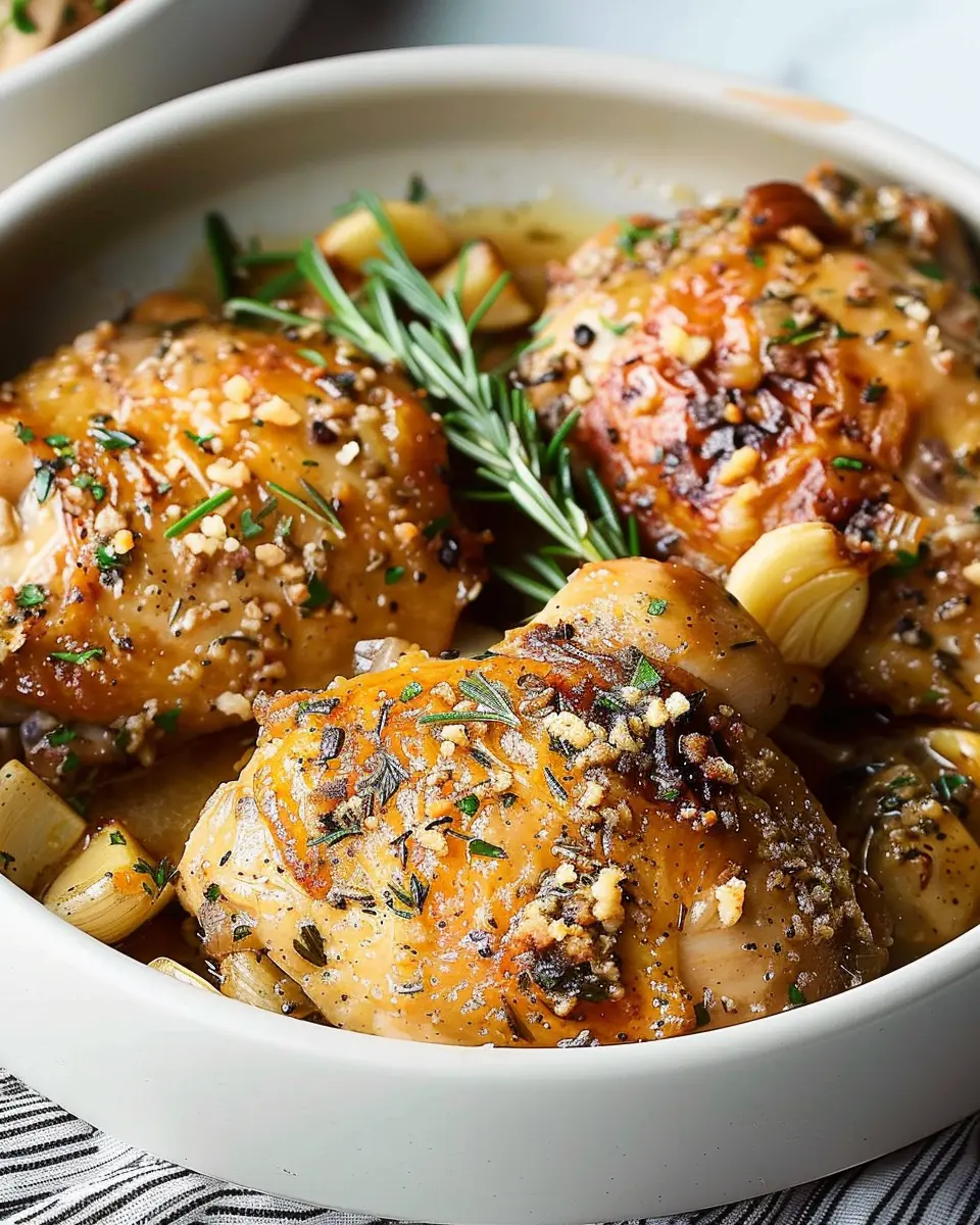 Slow-Cooker Garlic-Parmesan Chicken: Easy Comfort Food Delight