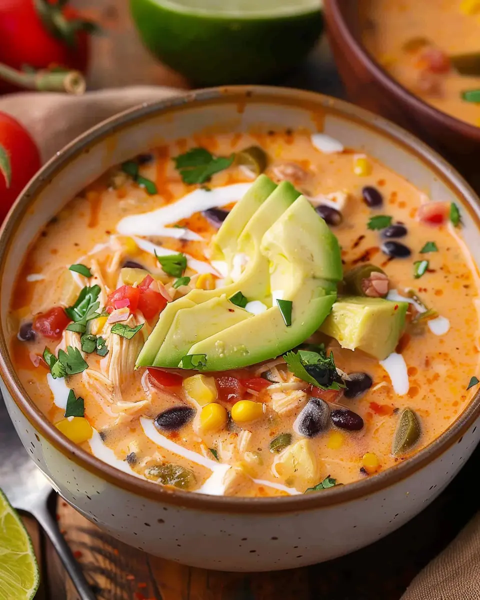 Creamy Chicken Enchilada Soup: The Best Comfort Food Delight