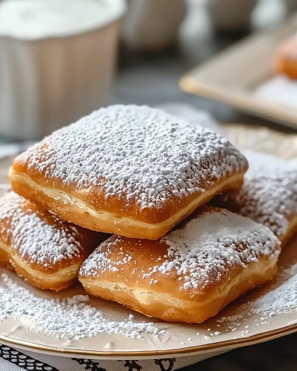 vanilla french beignets: indulgent treats for cozy mornings