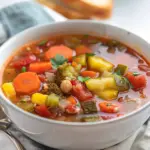 Easy Crock Pot Vegetable Soup