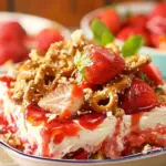 Strawberry Pretzel Salad