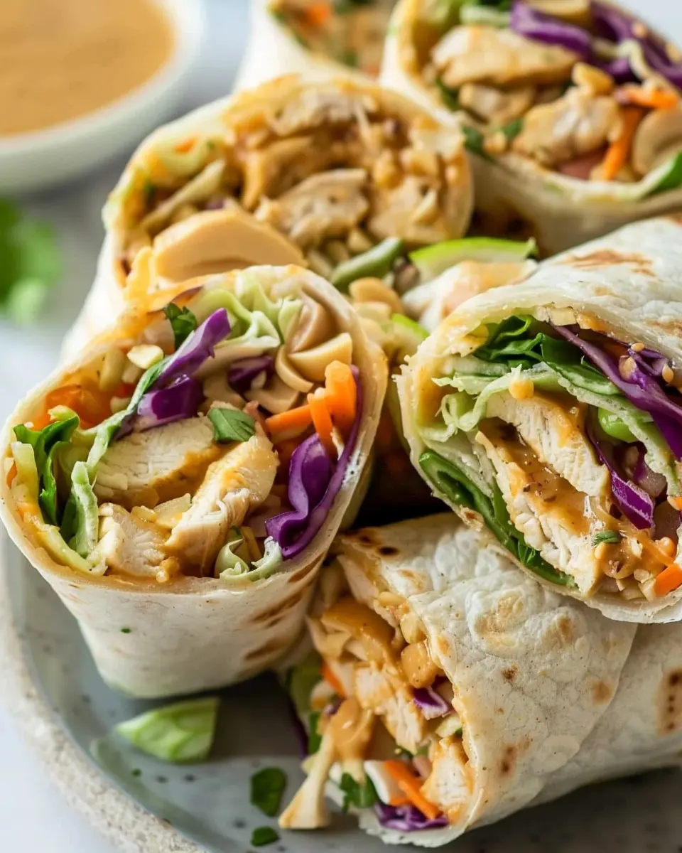 Peanut Chicken Wrap Recipe: A Simple, Wholesome Delight