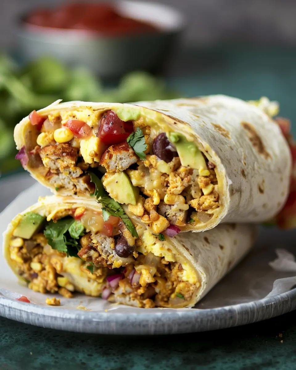 High Protein Breakfast Burrito: Easy 10-Minute Recipe Delight