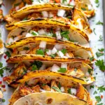20 Minute Mini Baked Chicken Tacos