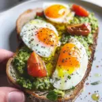 Jammy Egg, Avocado & Pesto Toast