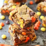 Chewy REESE’s PIECES Peanut Butter Brownies