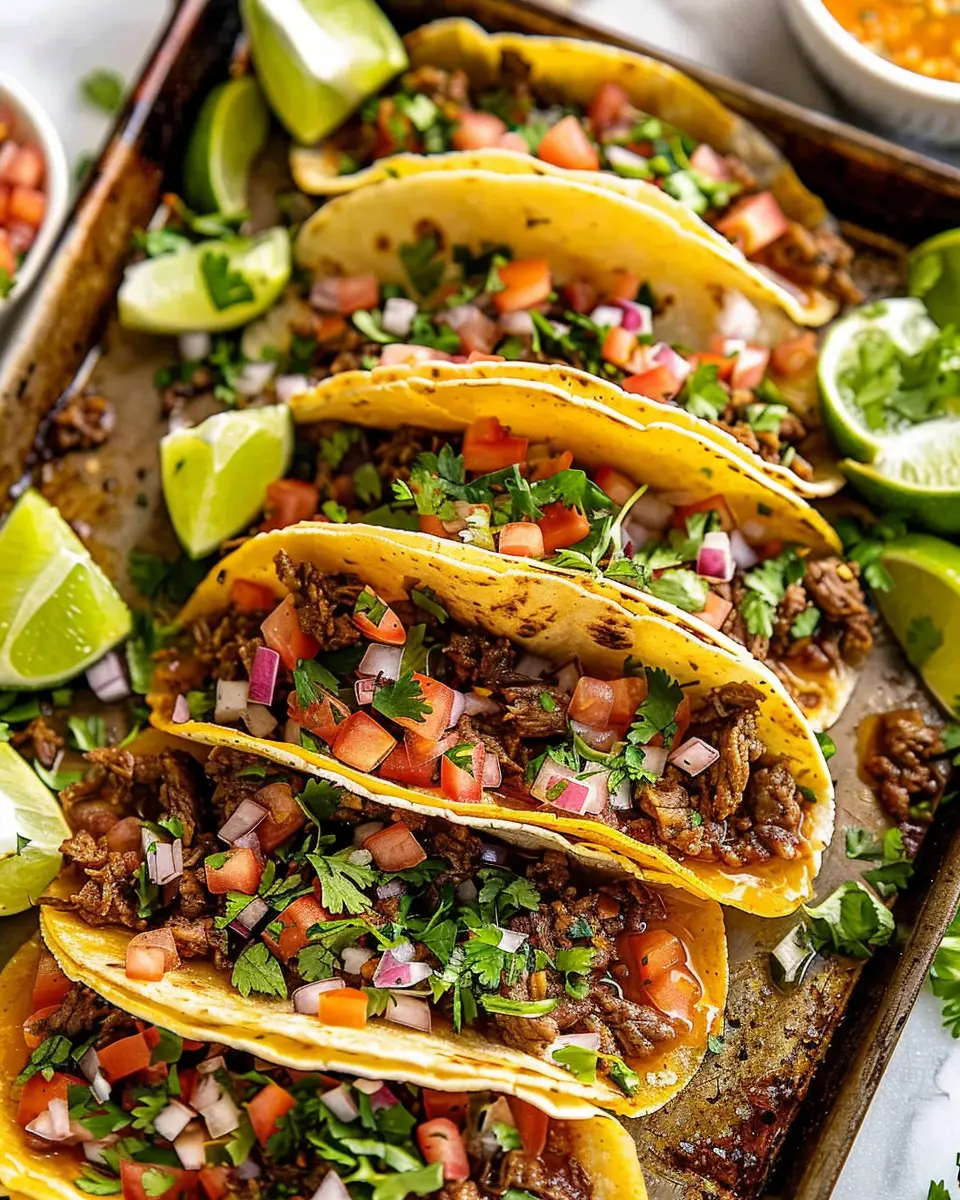 Crispy Beef Tacos: Easy and Flavorful Homemade Delight