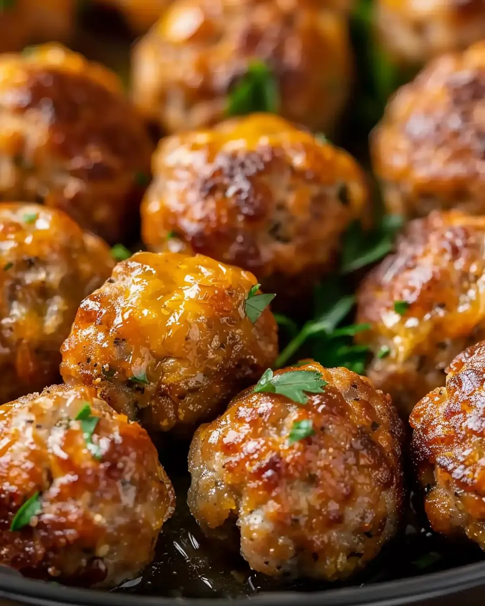 4-Ingredient Sausage Balls: Easy Beef and Turkey Bacon Treats