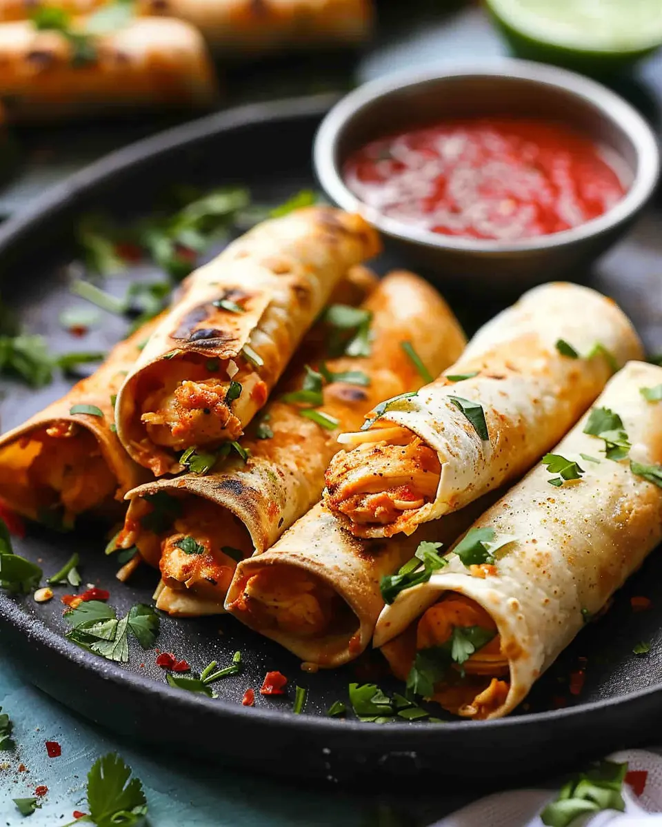 Chicken Taquitos: Easy and Flavorful Homemade Delight for All