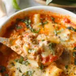 Easy Creamy Lasagna Soup