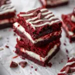 The Best Fudgy Red Velvet Brownies Recipe