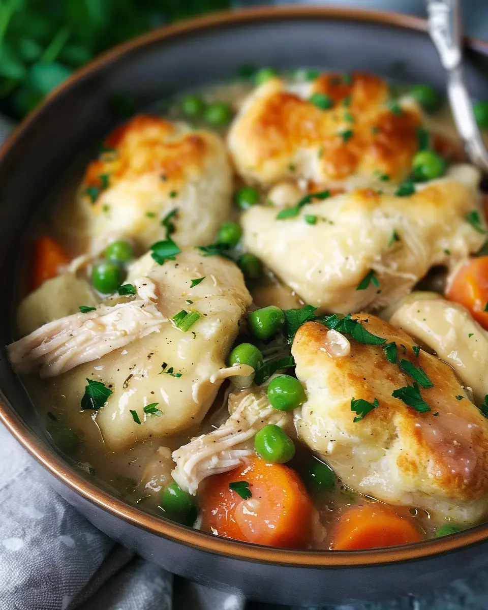 Chicken and Dumplings with Canned Biscuits: Easy Comfort Food Delight