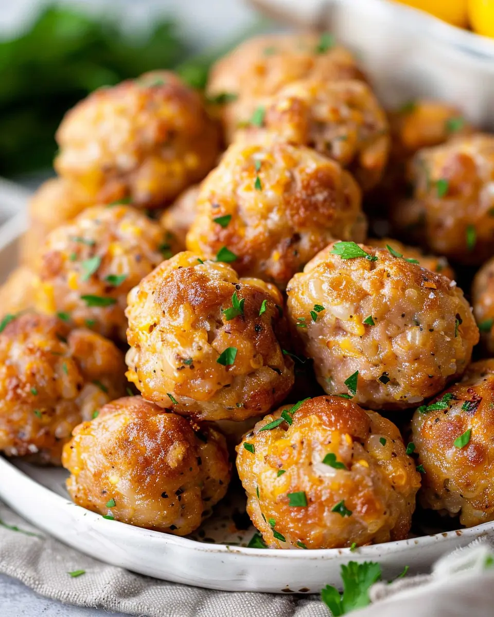 Sausage Balls: Easy, Juicy Treats for Your Next Gathering