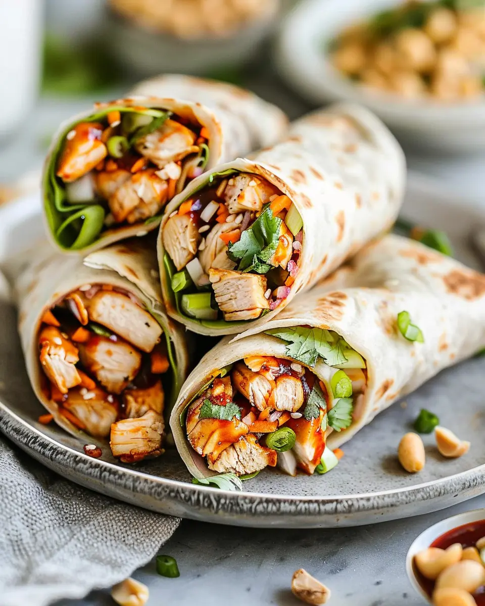 Asian Chicken Wraps: Easy, Flavorful Creations for Home Chefs