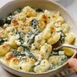 Creamy Gnocchi with Spinach & Feta