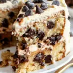 Chocolate Chip Cookie Dough Cake