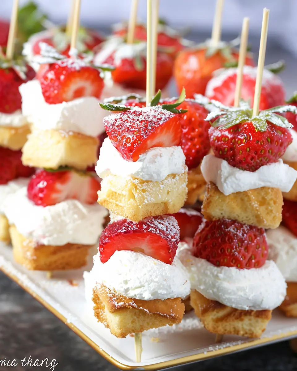 Strawberry Shortcake Kabobs: Easy, Delicious Fun for Everyone