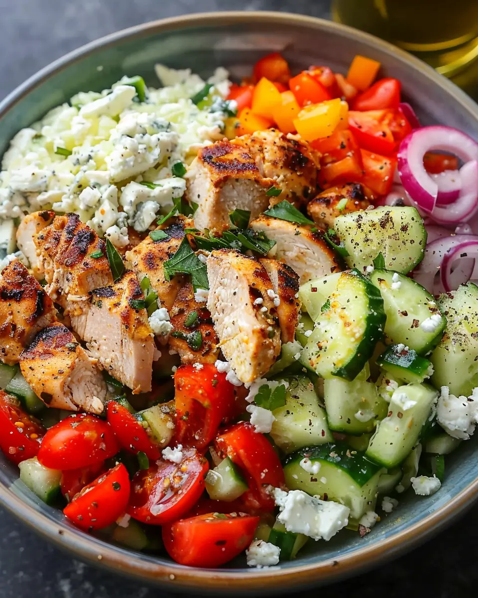 Greek Chicken Bowls: Easy, Flavorful Meals for Busy Days