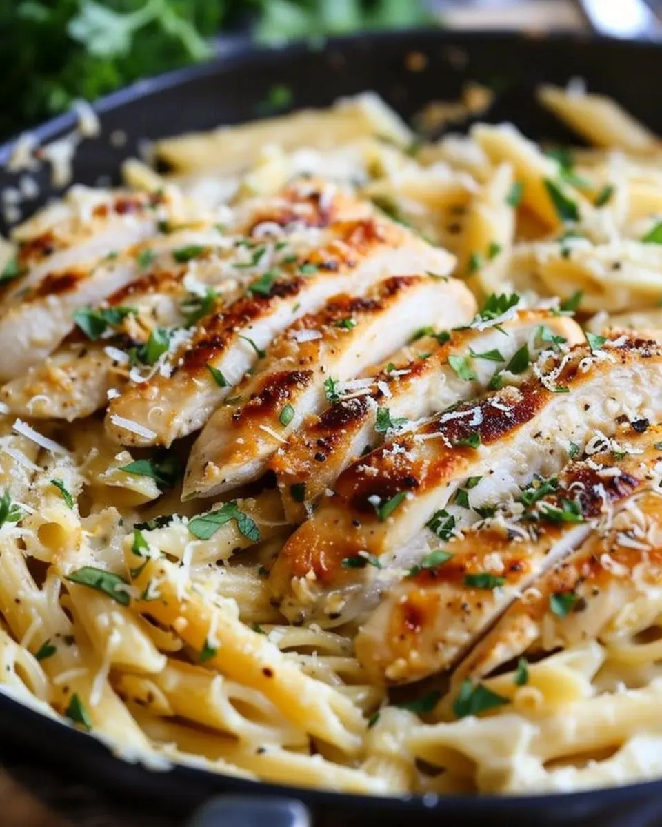 Garlic Parmesan Chicken Pasta: Easy Comfort Food for All