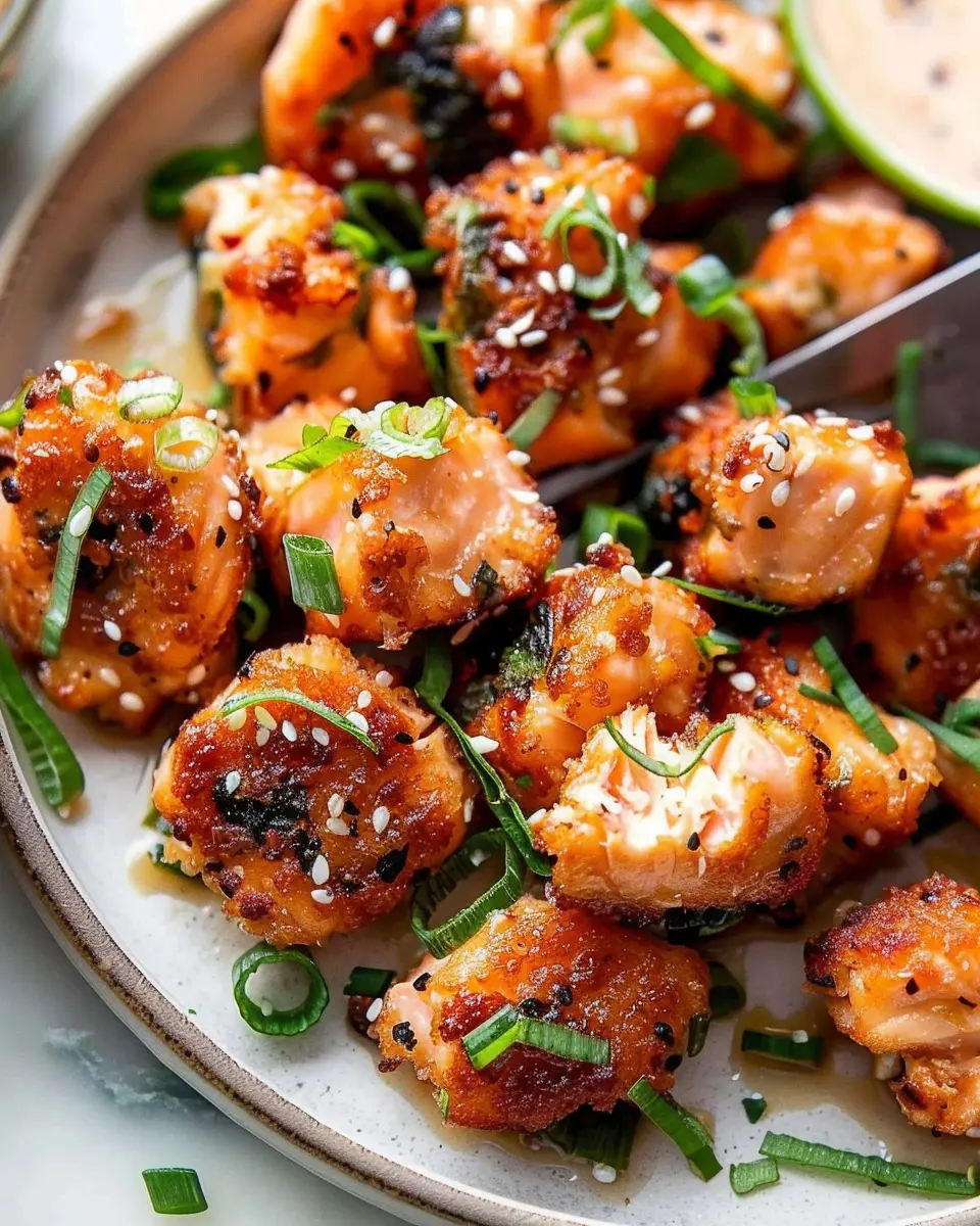 Bang Bang Salmon Bites: Easy, Indulgent Appetizer Delight