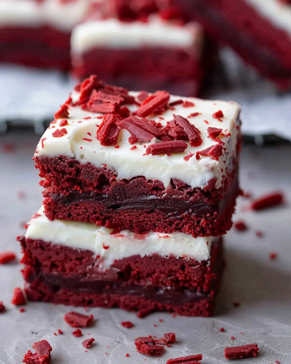 The Best Fudgy Red Velvet Brownies Recipe for Ultimate Indulgence