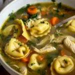 Chicken Tortellini Soup
